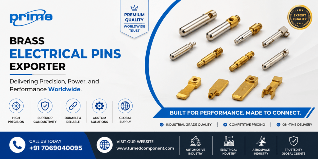 Brass Electrical Pins Exporter