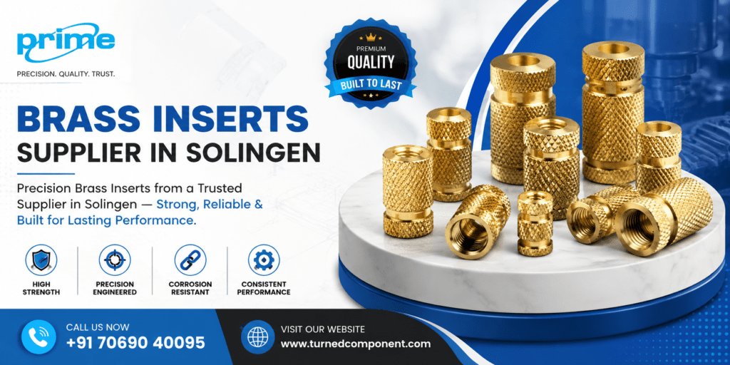 Brass Inserts Supplier in Solingen