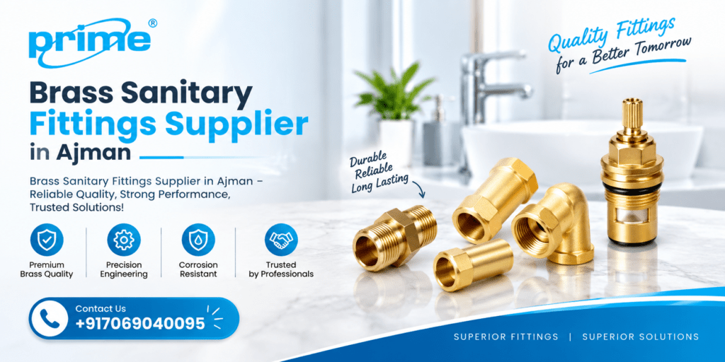 Brass Sanitary Fittings Supplier in Ajman