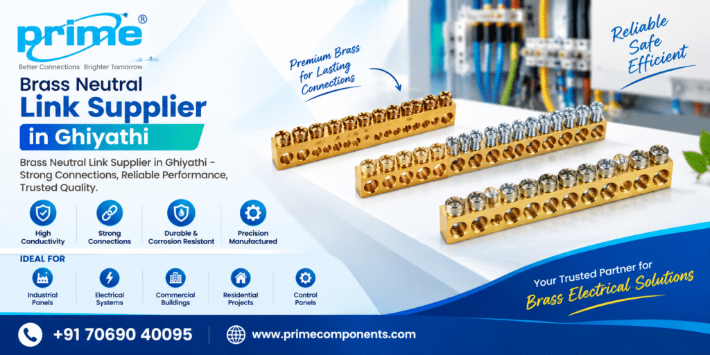 Brass Neutral Link Supplier in Ghiyathi