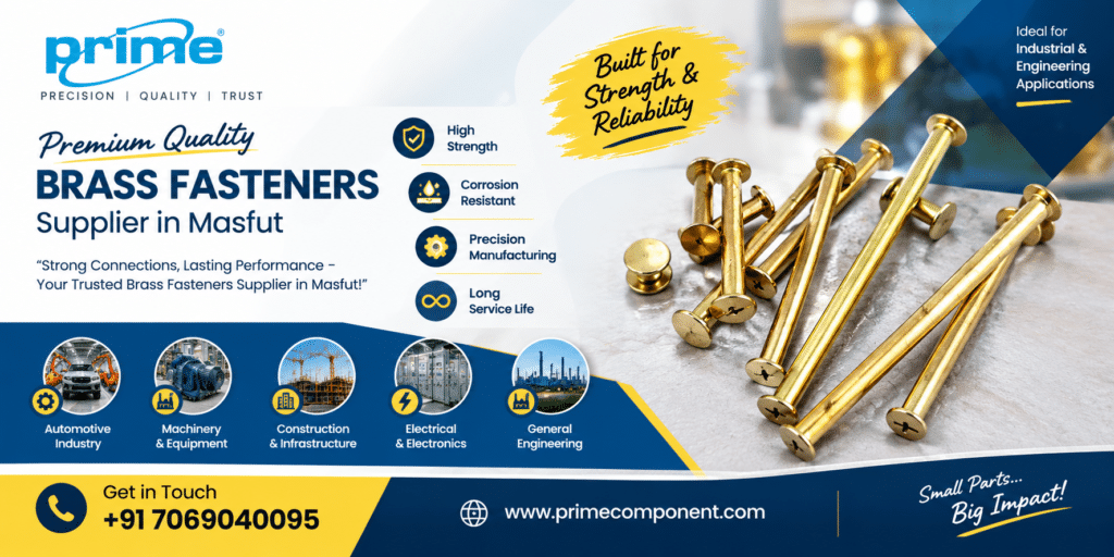 Brass Fasteners Supplier in Masfut